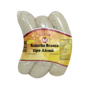 Salsicha Branca tipo Alemã